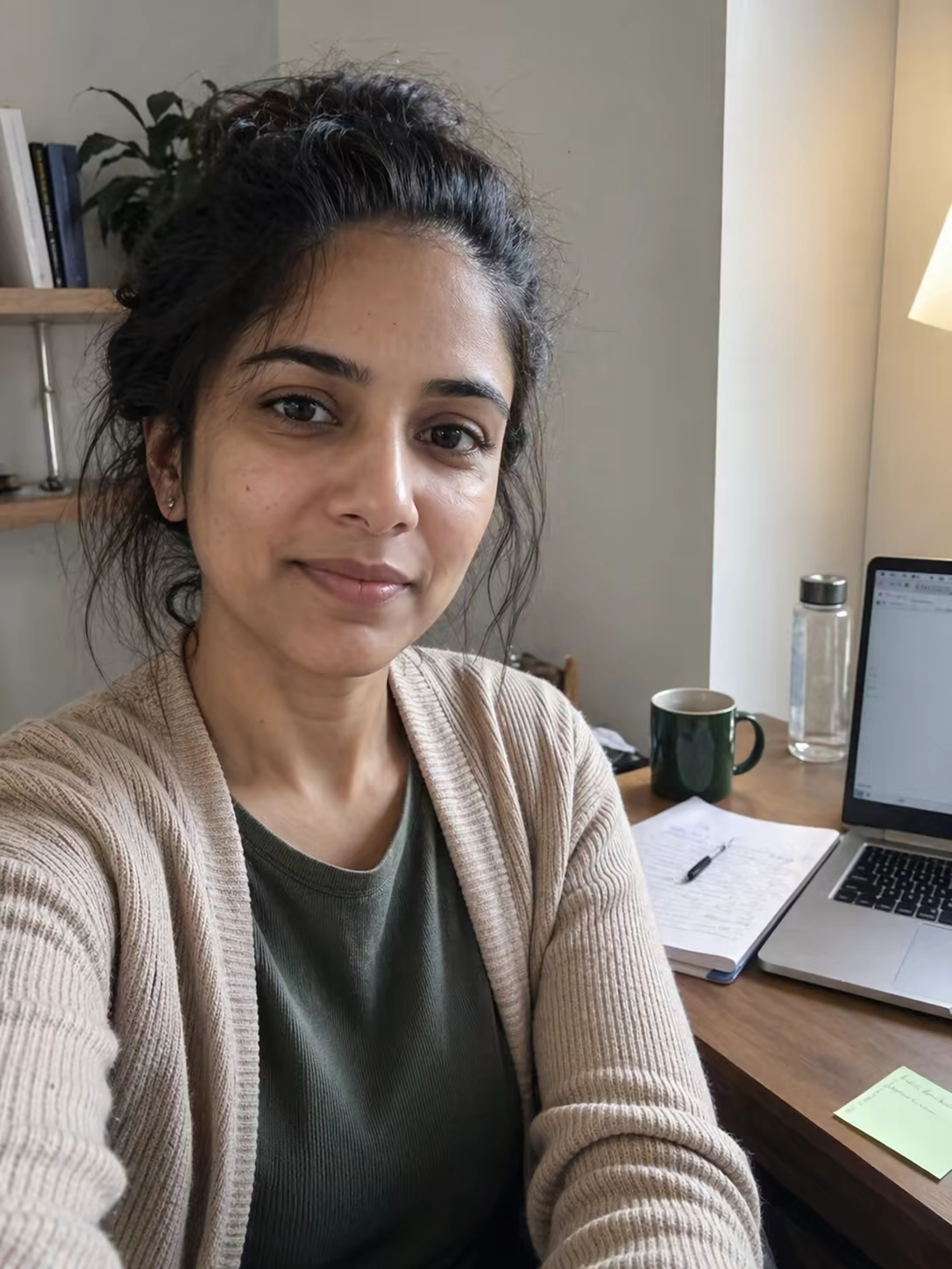 Maya Patel workspace