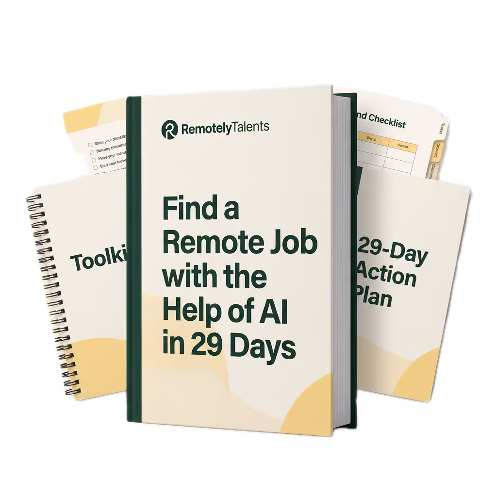 Remote Job With AI course and toolkit bundle