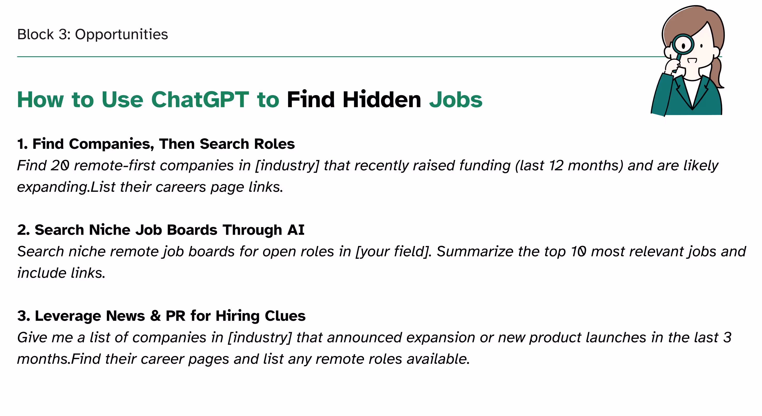 Phase 3 opportunities overview