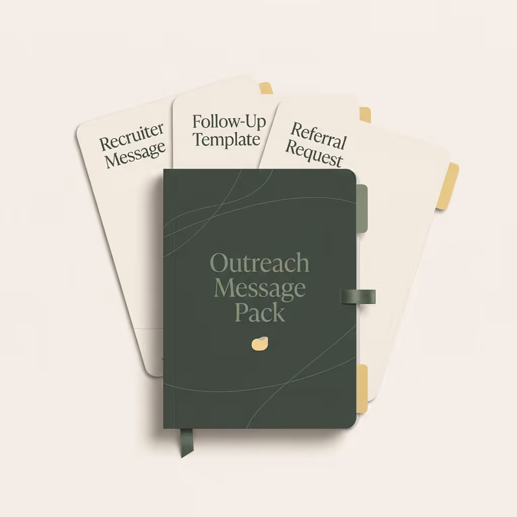 Outreach message pack bundle preview