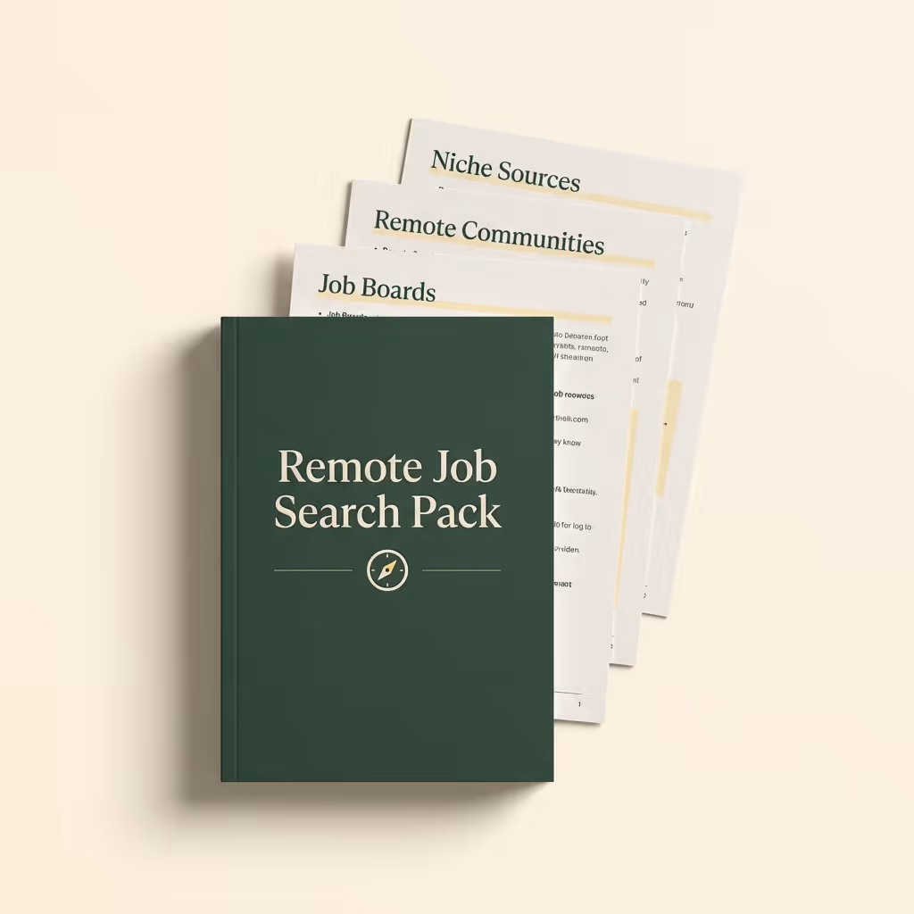 Remote job search pack bundle preview